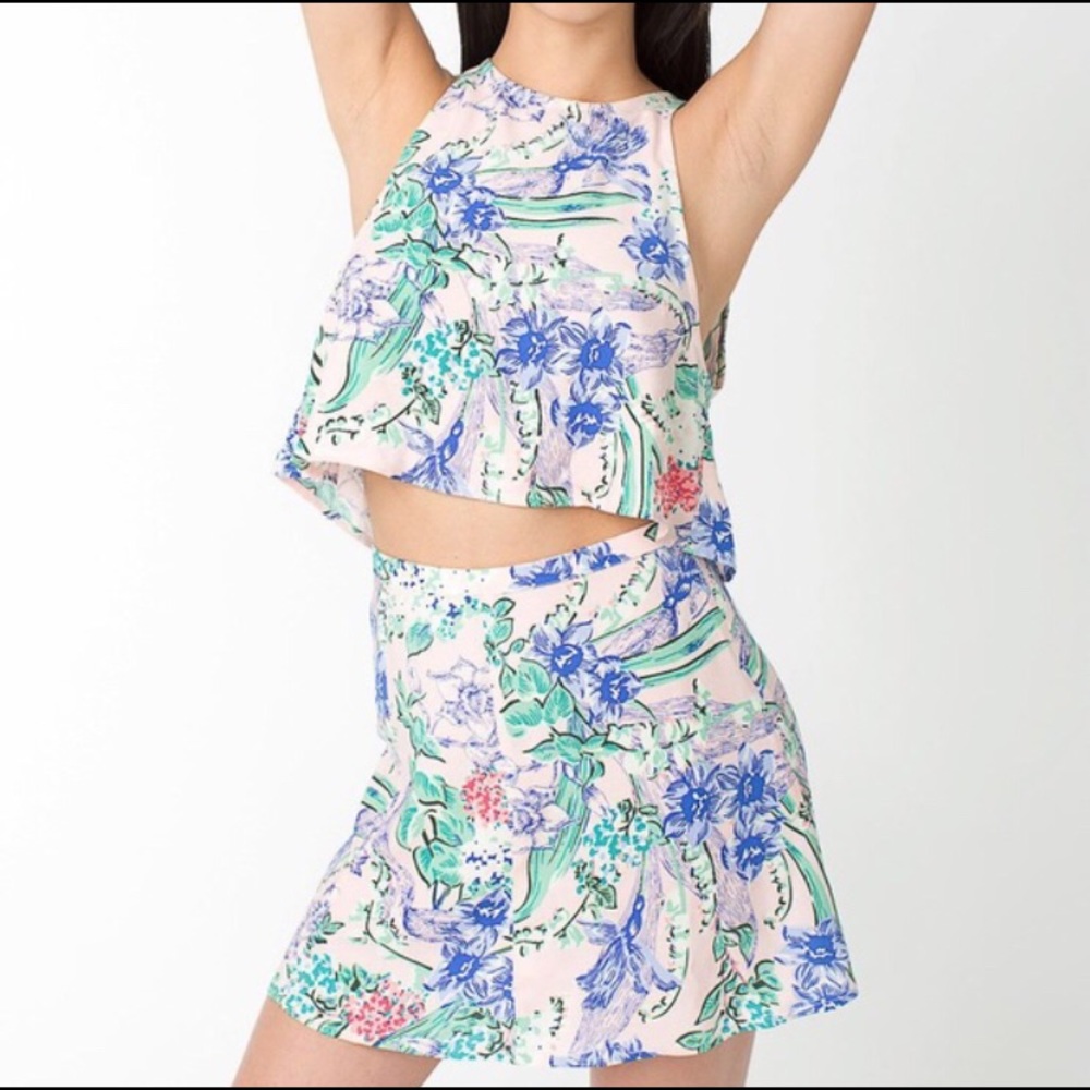 American Apparel Floral Set